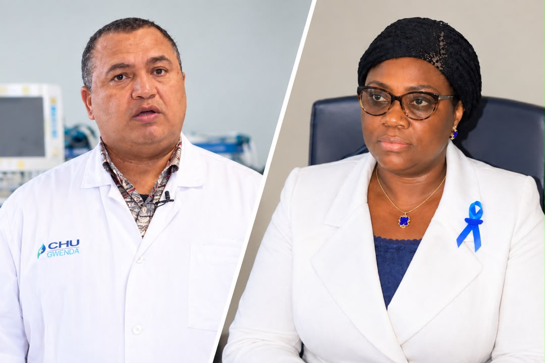  Anges Kevin NZIGOU présent la vision de la plateforme